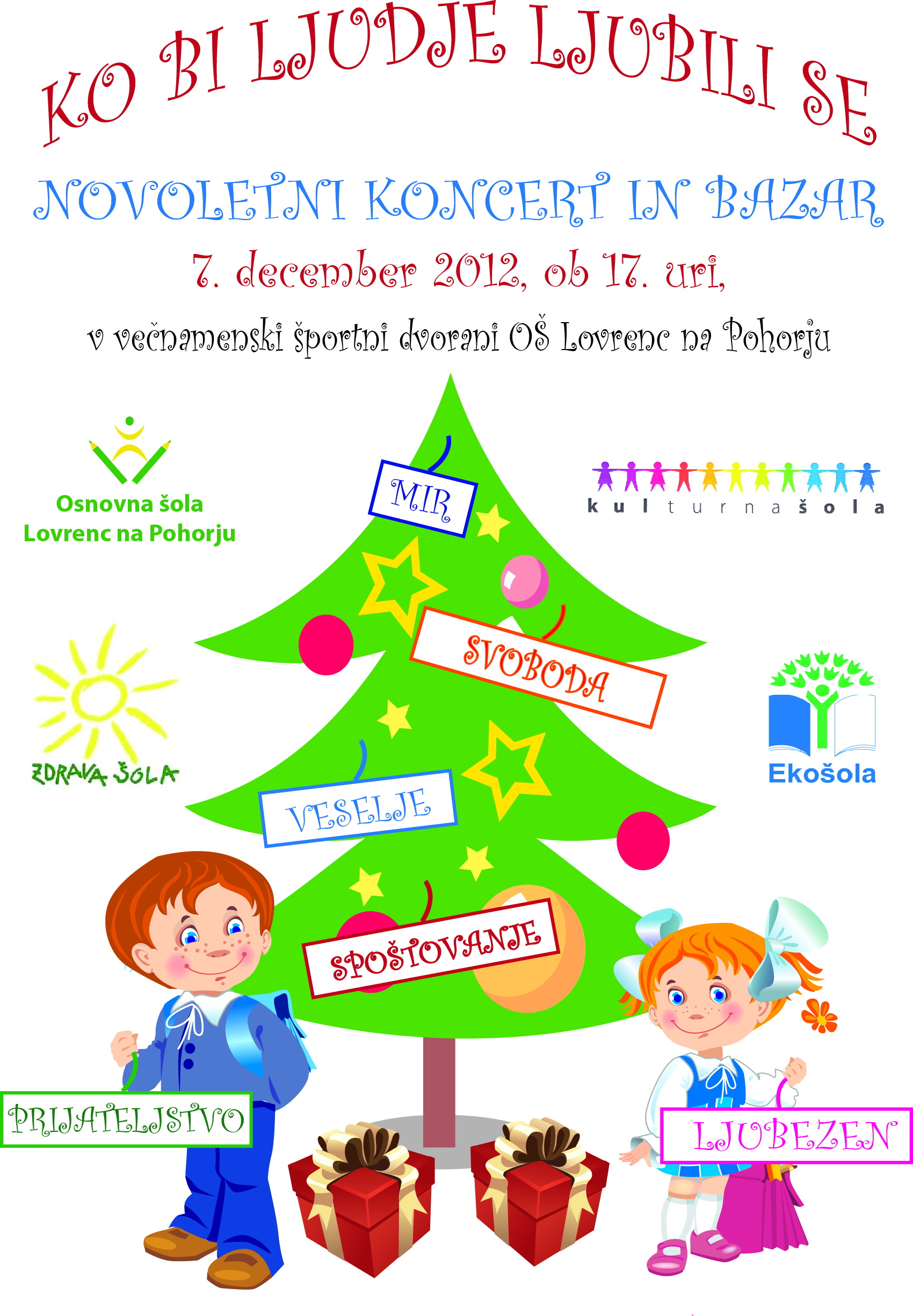 NOVOLETNI KONCERT IN BAZAR
